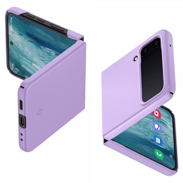 Spigen Samsung Galaxy Z Flip 4 Skal AirSkin Rose Purple