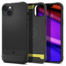 Spigen iPhone 14 Deksel Rugged Armor MagFit Matte Black