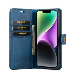 Wallet DG-Ming 2i1 Apple iPhone 14 Plus - Blå