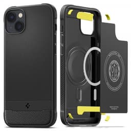 Spigen iPhone 14 Plus Skal Rugged Armor MagFit Matte Black