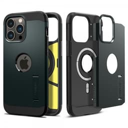 Spigen iPhone 14 Pro Max Deksel Tough Armor MagFit Abyss Green