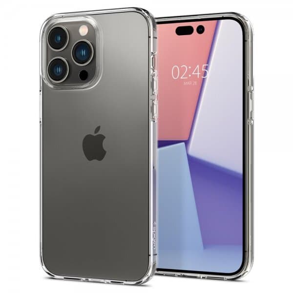 Spigen iPhone 14 Pro Deksel Liquid Crystal Crystal Clear