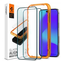 Spigen iPhone 14 Pro Skærmbeskytter GLAS.tR ALIGNmaster 2-pak