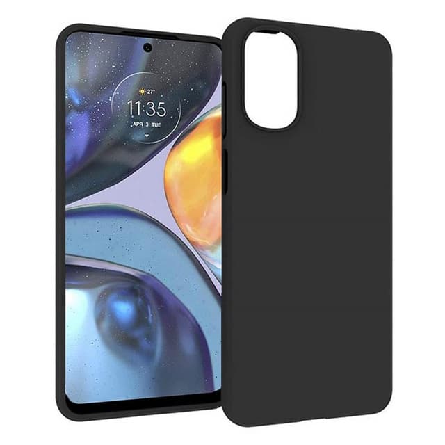 Silikone cover Motorola Moto G22 - Sort
