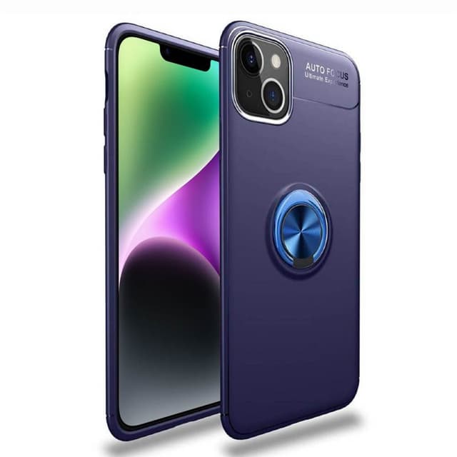 Slim Ring Deksel Apple iPhone 14 Plus - Blå