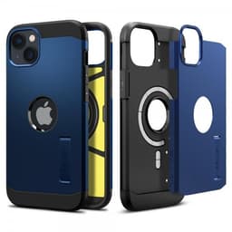 Spigen iPhone 14 Plus Skal Tough Armor MagFit Navy Blue