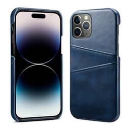 Retro skal med kortplatser Apple iPhone 14 Pro - Blå