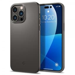 Spigen iPhone 14 Pro Skal Thin Fit Gunmetal