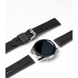 Ringke Samsung Galaxy Watch 20mm Armbånd Rubber One Band Sort
