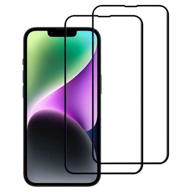 2-pak 5D Glass skjermbeskytter Apple iPhone 14