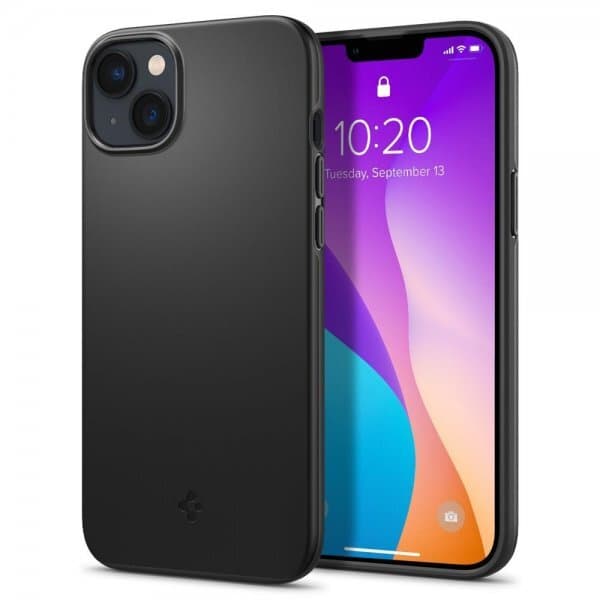Spigen iPhone 14 Plus Skal Thin Fit Svart