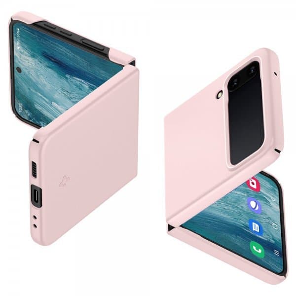 Spigen Samsung Galaxy Z Flip 4 Skal AirSkin Cotton Pink