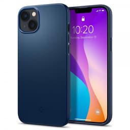 Spigen iPhone 14 Skal Thin Fit Navy Blue