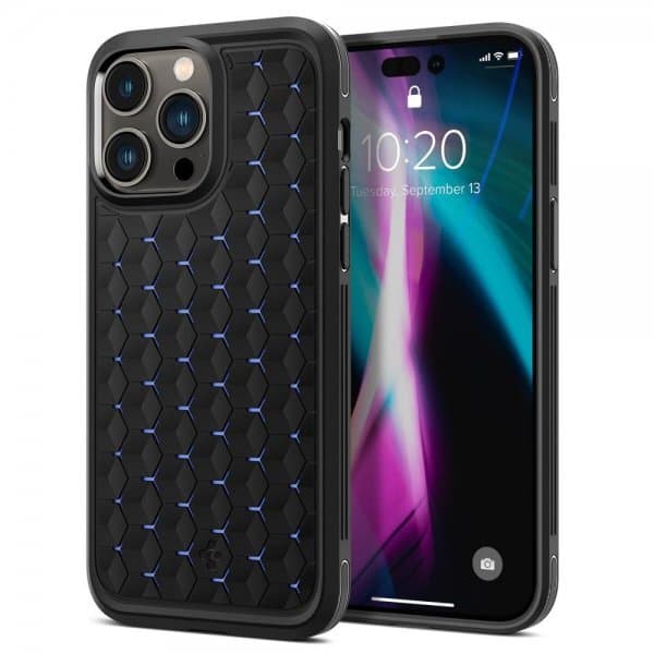 Spigen iPhone 14 Pro Max Skal Cryo Armor Matte Black