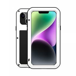 LOVE MEI Powerful skal Apple iPhone 14 - Vit