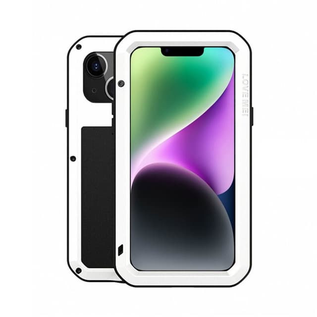 LOVE MEI Powerful skal Apple iPhone 14 - Vit