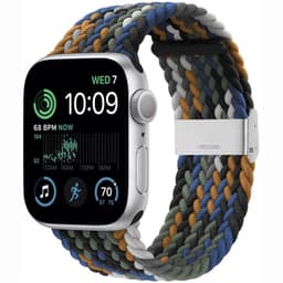 Punottu elastinen rannekoru Apple Watch SE 2022 44mm - cowboy