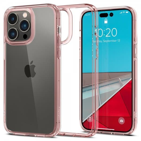 Spigen iPhone 14 Pro Max Cover Ultra Hybrid Rose Crystal