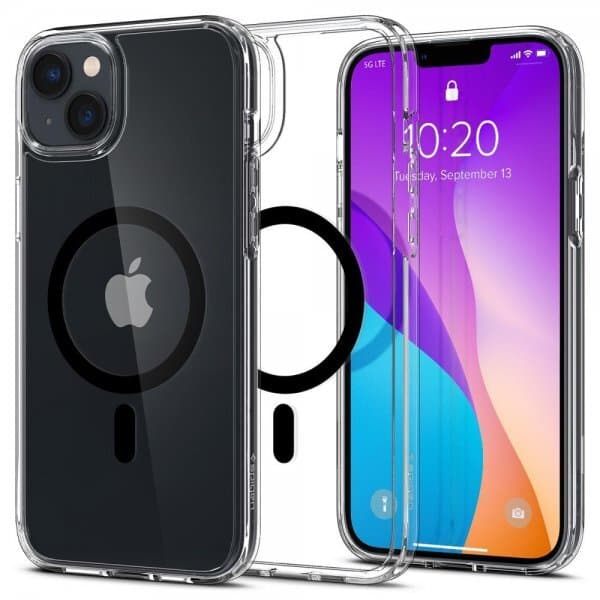 Spigen iPhone 14 Plus Skal Ultra Hybrid MagFit Svart