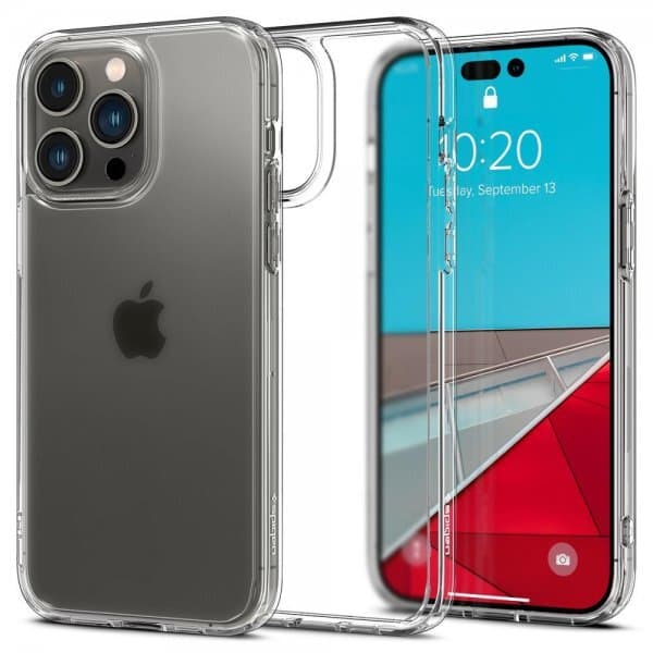 Spigen iPhone 14 Pro Max Deksel Ultra Hybrid Frost Clear