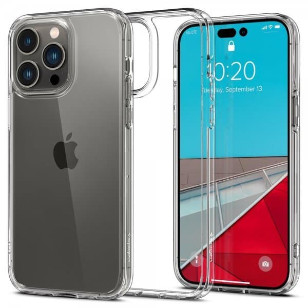 Spigen iPhone 14 Pro Max Skal Ultra Hybrid Crystal