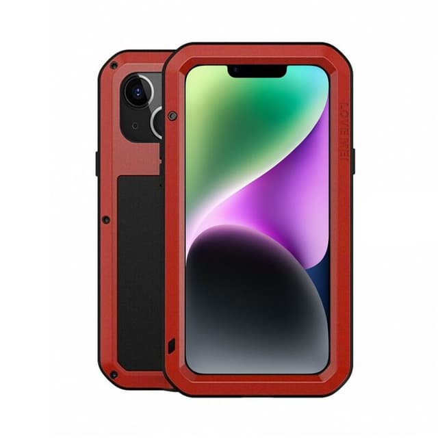 LOVE MEI Powerful skal Apple iPhone 14 Plus - Röd