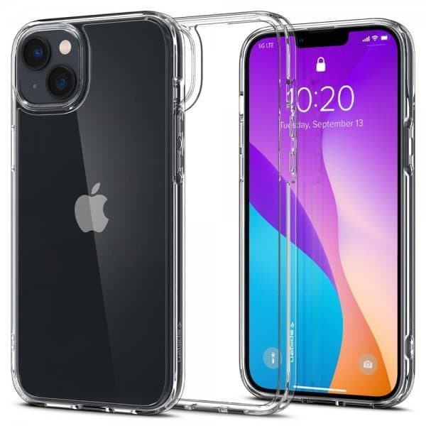Spigen iPhone 14 Plus Cover Crystal Hybrid Crystal Clear