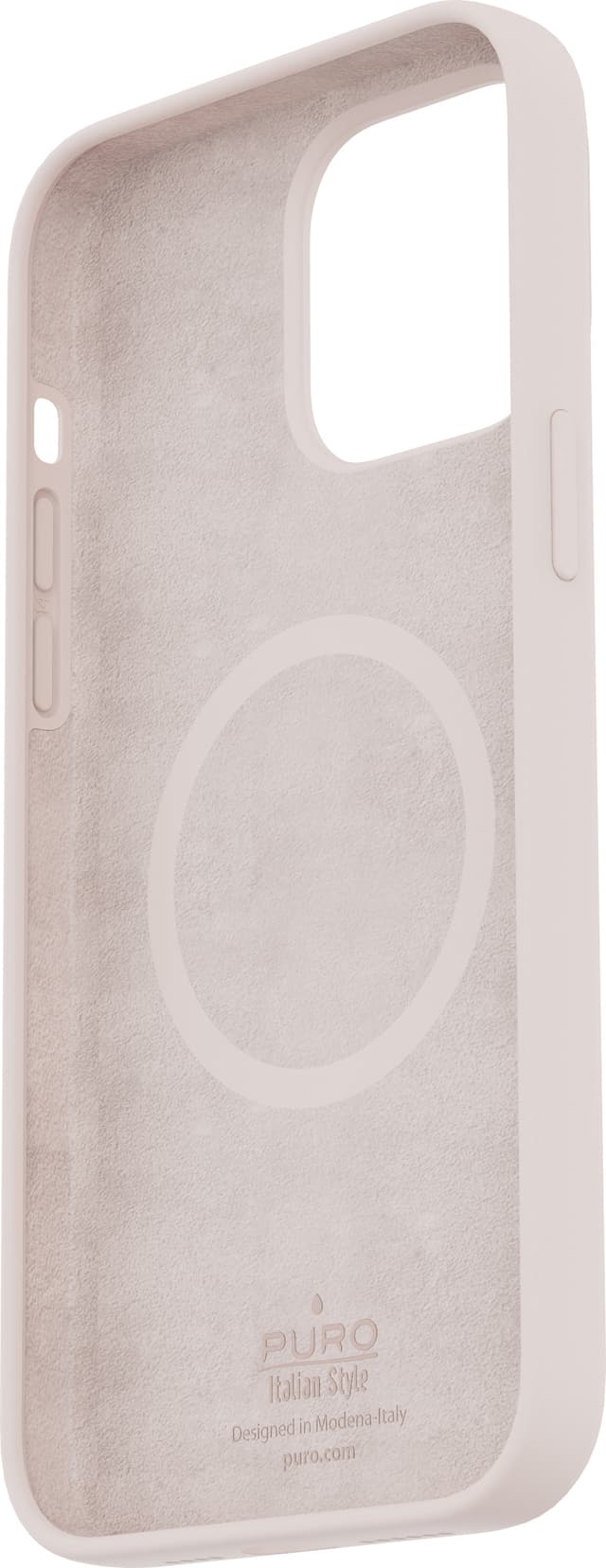 Puro Icon Mag iPhone 14 Pro Max fodral (rosa)