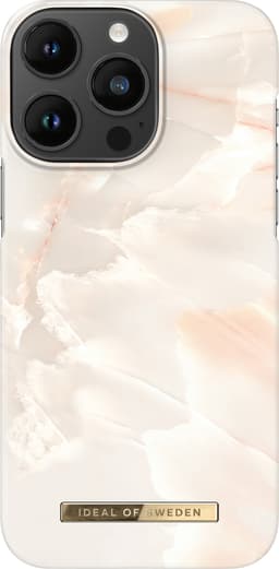 IDEAL OF SWEDEN iPhone 14 Pro Max fodral (rose pearl marble)
