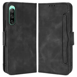 SKALO Sony Xperia 10 IV 6-RUM Pungetaske - Sort