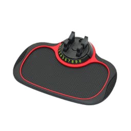 Sklisikre biltelefonholder Dashboard Pad Svart