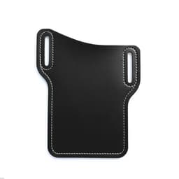 Telefonholder for Belt Loop PU Leather Black