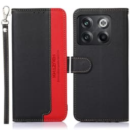 KHAZNEH Telefoncover til OnePlus 10T/Ace Pro - Sort/Rød