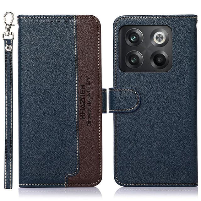 KHAZNEH Telefoncover til OnePlus 10T/Ace Pro - Blå/Brun