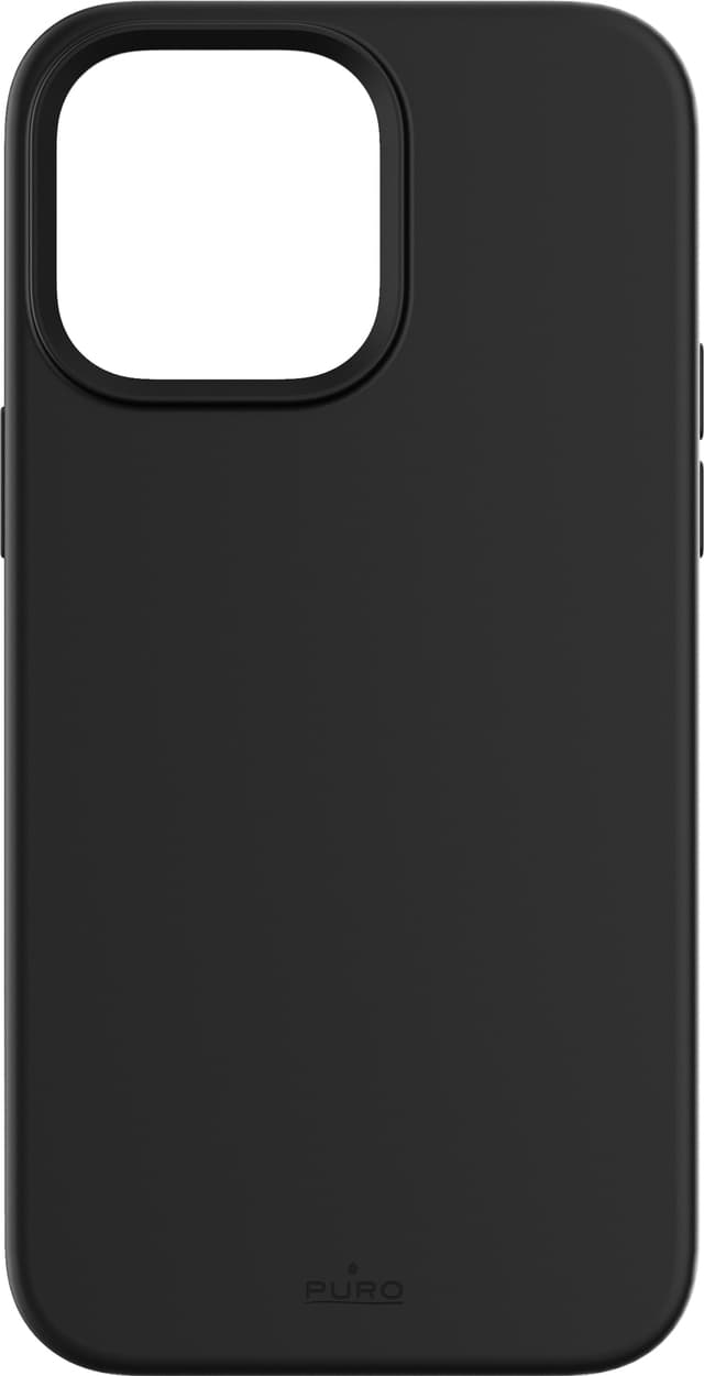 Puro Icon fodral till iPhone 14 Pro Max (svart)