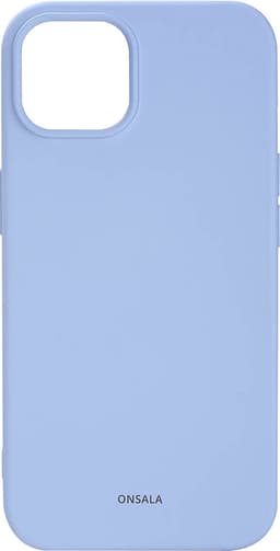 Onsala Silicone cover til iPhone 14 Plus (light blue)