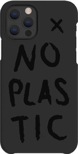 A Good Company No Plastic deksel til iPhone 12/12 Pro (kullsort)