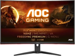 AOC CQ32G2SE/BK 31.5" curved gaming monitor