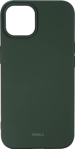 Onsala Silicone fodral till iPhone 14 Plus (olivgrönt)