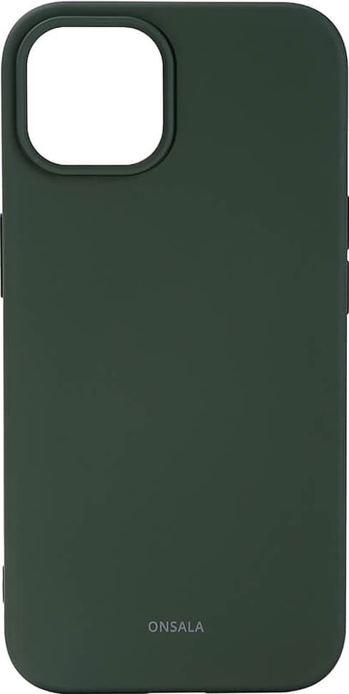 Onsala Silicone fodral till iPhone 14 Plus (olivgrönt)