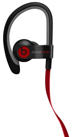 Beats Powerbeats 2 in-ear hörlurar (svart/röd)