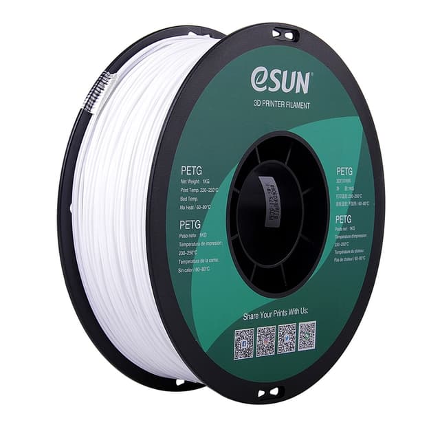 eSUN PETG 1.75mm 1kg - Solid White