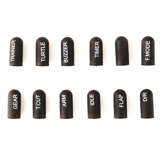 RadioMaster Silicon Switch Covers Short - Black