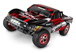 Traxxas Slash 1/10 2WD LED Rød RTR :: Komplet
