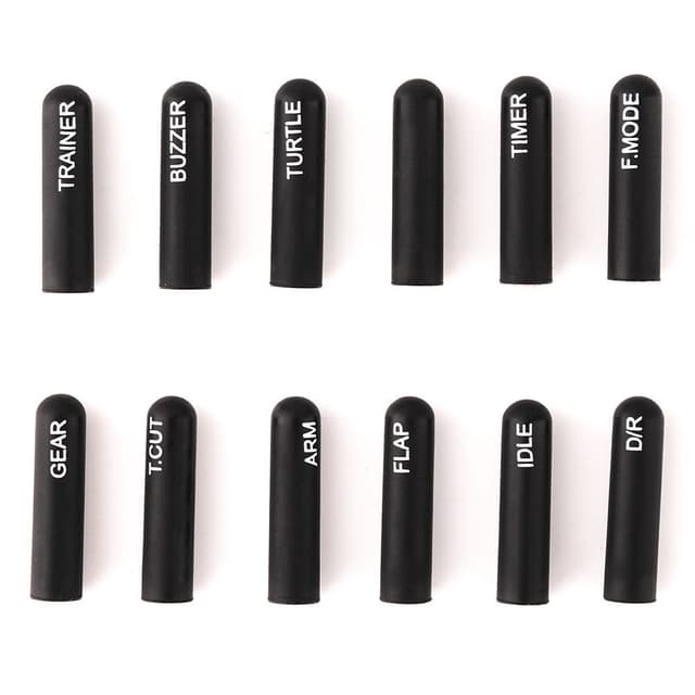 RadioMaster Silicon Switch Covers Long - Black