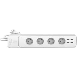 HELO Wi-Fi Branch -liitin 4 x 230V + 4 x USB