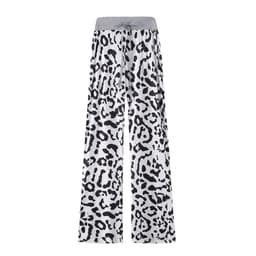 Myke bukser Leopardmønster Hvit / Svart (XXXL)