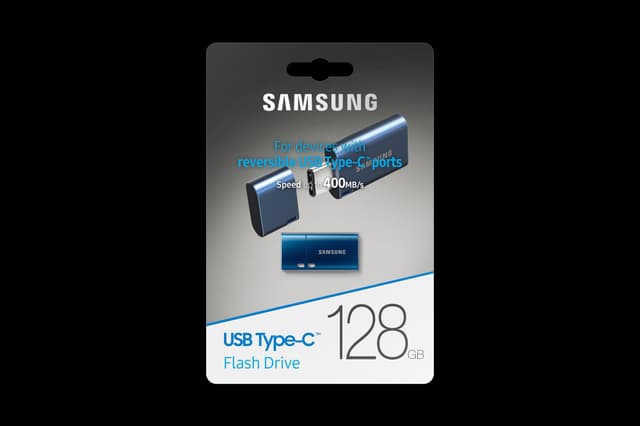 Samsung USB Type C USB-enhet 128 GB (blå)