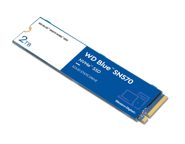 WD Blue 2TB SN570 NVMe SSD | Elgiganten
