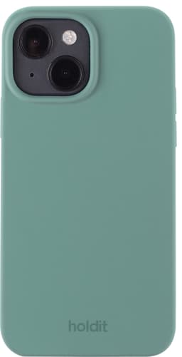 HOLDIT Silicone iPhone 14/13 fodral (grönt)